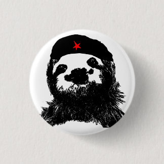 Che Guevara Sloth Button