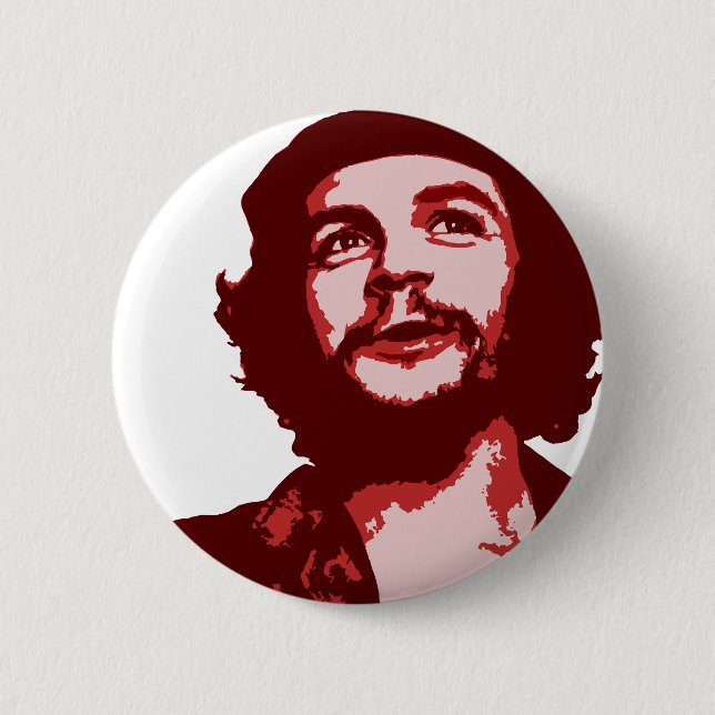 che guevara smile button (Front)