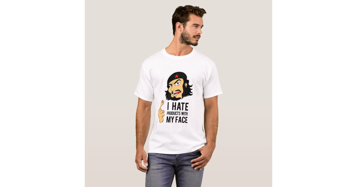 Che Guevara Silhouette Unisex T Shirt Funny Argentina Cuban 