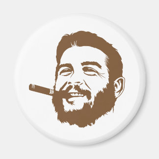 Che Guevara with Cigar Portrait Magnet