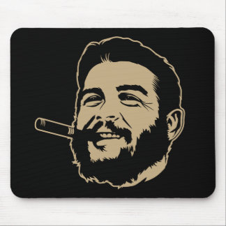 Che Guevara with Cigar Portrait Mousepad
