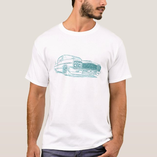 Che Impala 1964 lowrider T-Shirt (Front)
