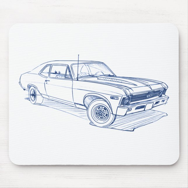 Che Nova SS 1968 Mouse Pad (Front)