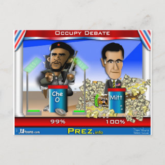 Che O and Romney Postcard