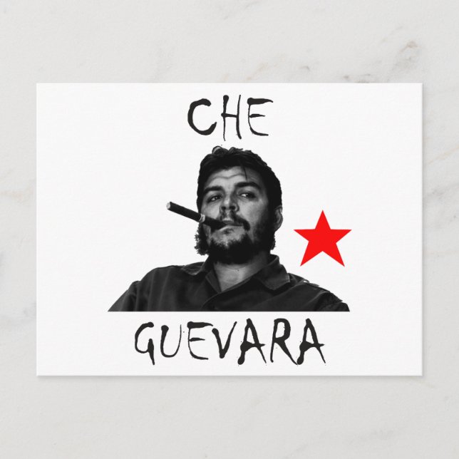 Che smoking postcard (Front)