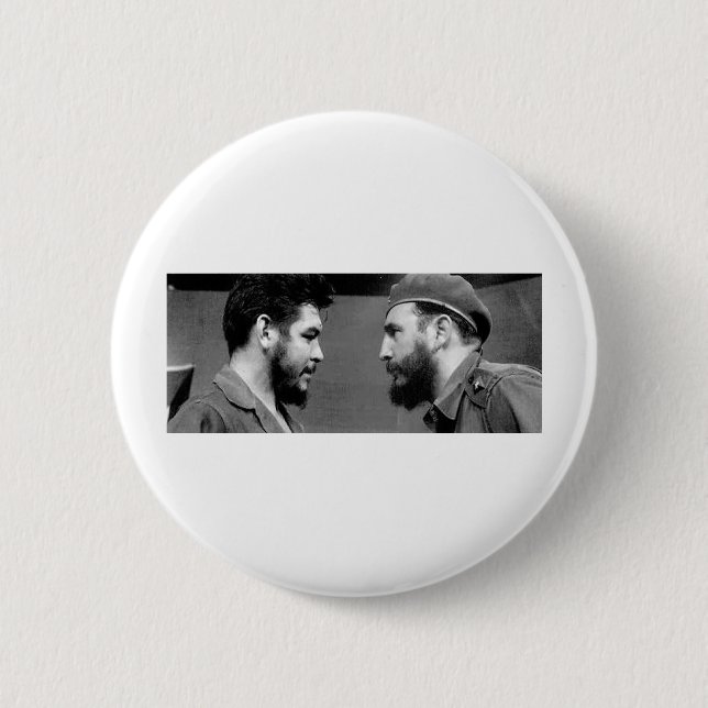 Che-y-Fidel Pinback Button (Front)