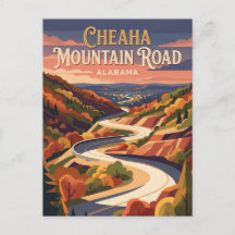 Cheaha Mountain Road Alabama