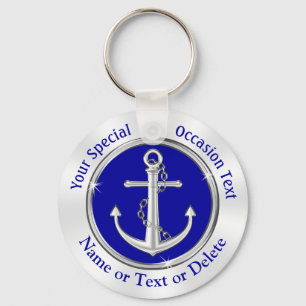 Cheap Anchor Party Favors, Nautical Keychains