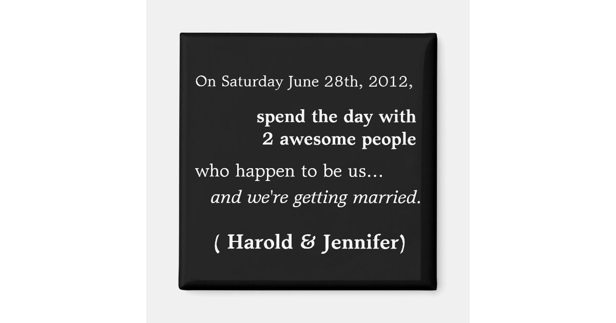 Cheap and Funny Save the Date 1 Zazzle