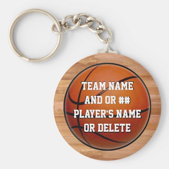 Cheap Basketball Gifts for Kids, Personalized Keychain