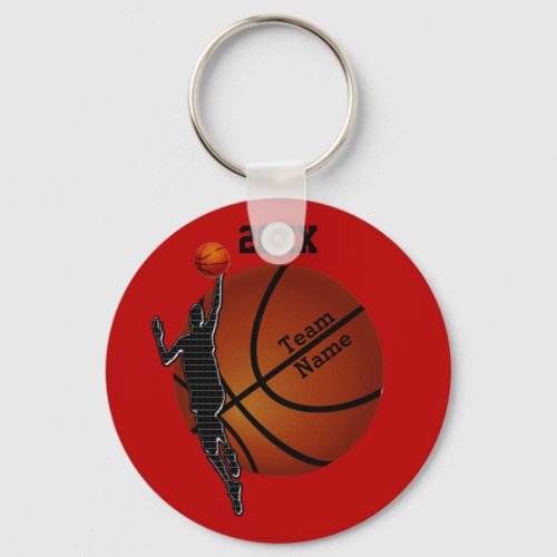 Cheap Basketball Keychains Change COLORS and TEXT