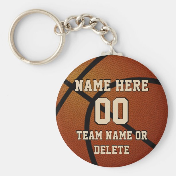 Basketball Keychains No Minimum Quantity Zazzle