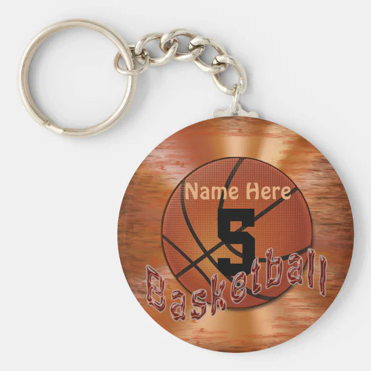 CHEAP Basketball TEAM Gifts Basketball Keychains Zazzle