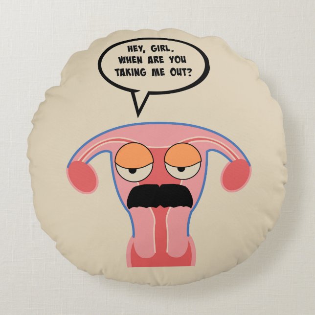 Cheap Boyfriend Uterus Pillow (Front)