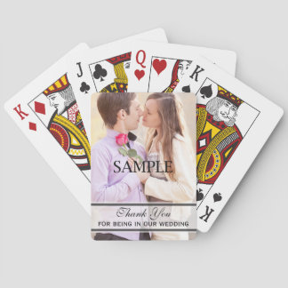 Cheap Bridal or Wedding Party Gifts Playing Cards