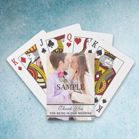 Cheap Bridal Or Wedding Party Gifts Playing Cards