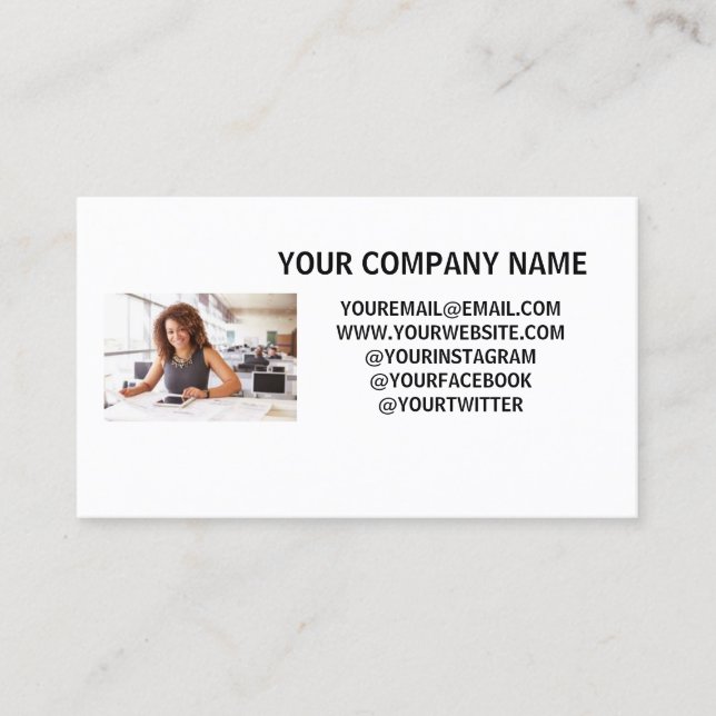 Cheap Business Cards for Small Business Owners (Front)