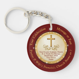 Cheap Christian Gifts for Friends, Pastor, Anyone Keychain