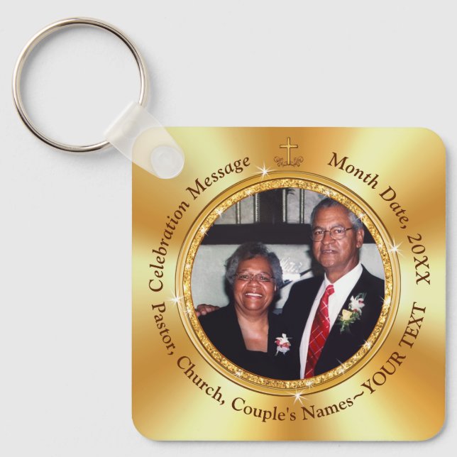 Cheap Christian, Personalized Photo Party Favors,  Keychain (Front)