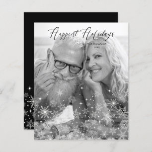 Cheap Christmas Snowflakes Happiest Holidays Photo