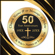 Cheap, Church 50th Anniversary, Party Favors,