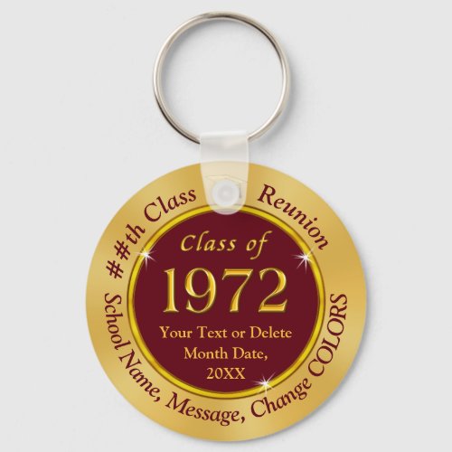 Cheap Class Reunion Keychains Favors Giveaways Keychain