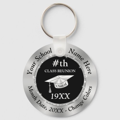 Cheap Class Reunion Souvenir Ideas Personalized Keychain