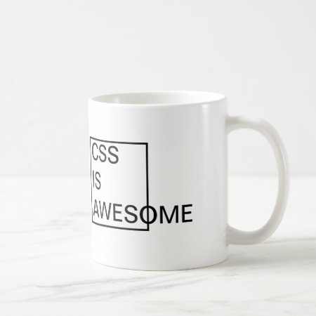 Cheap Css Is Awesome Mug