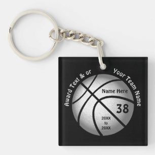 Cheap Customizable Basketball Gifts for Players Keychain