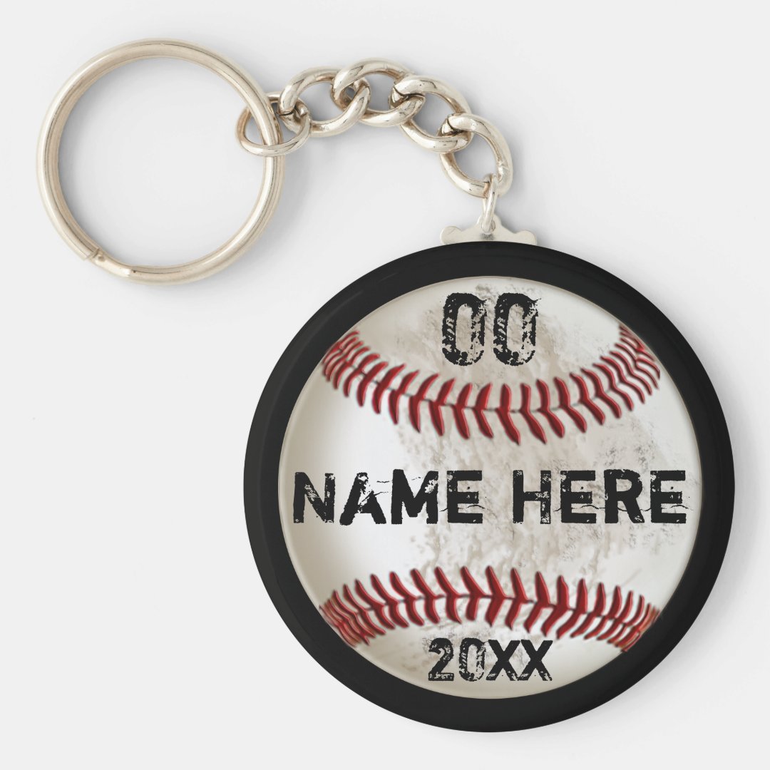 Cheap Dirty look Personalized Baseball Keychains Zazzle