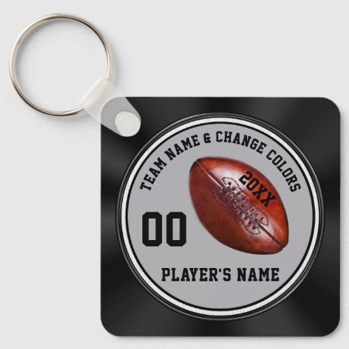 Cheap Football Party Favors Change COLORS Keychain