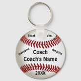 Assistant Coach Heart Gift Custom Personalized Key Chain 