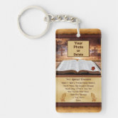 Inexpensive Gifts for Church Visitors, Customize Keychain | Zazzle