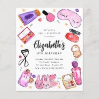 Cheap Makeup Girls Slumber Sleepover Spa Birthday
