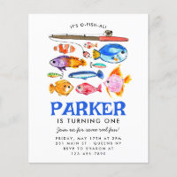 Cheap O-Fish-al Reel Fun Gone Fishing Birthday