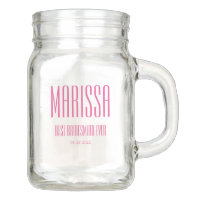Cheap or Affordable Bridesmaid Gifts Mason Jar
