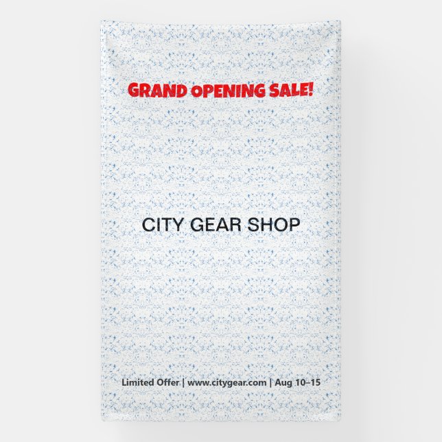 Cheap Outdoor Vinyl Banners • Fast Printing (Vertical)