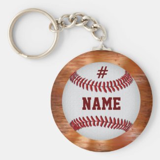Cheap Personalized Baseball Keychains for Players