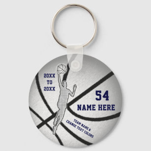Cheap, Personalized Basketball Party Favors, BOYS Keychain