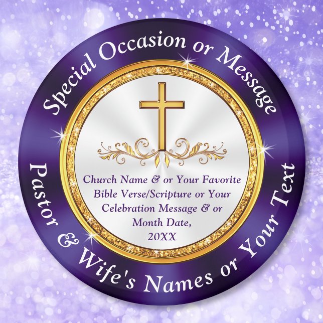Cheap Personalized, Church Gift Ideas, Church Magnet (Church Magnets. Personalized Church Party Favors. Cheap gifts for church members. Church anniversary)