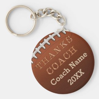 Cheap Personalized Football Coach Gift Ideas Key Chains