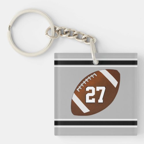 Cheap Personalized Football Team Gifts Keychains