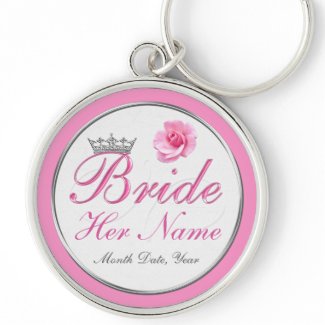 Cheap PERSONALIZED Gift Ideas for Bride to Be Keychain