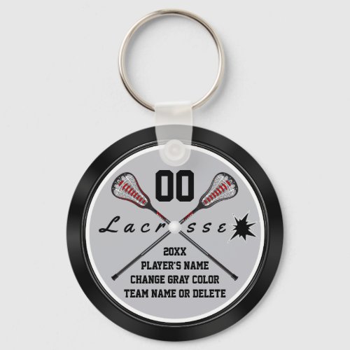 Cheap Personalized Lacrosse Team Gifts Your Text Keychain