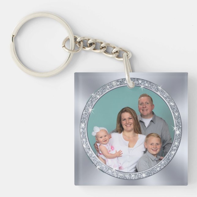 Cheap Personalized Photo Keychain Double Sided (Front)