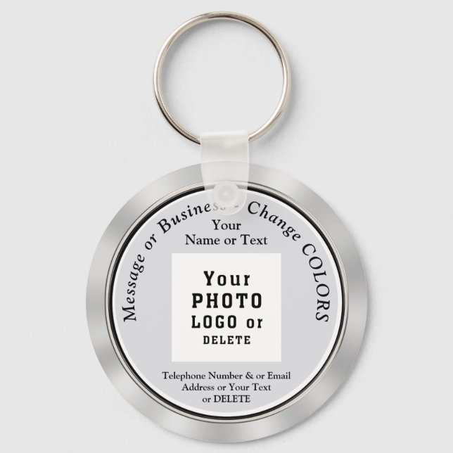 Cheap Personalized Promotional Gifts for Customers Keychain (Front)
