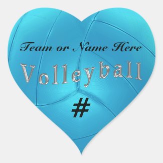 CHEAP Personalized Team Volleyball Stickers
