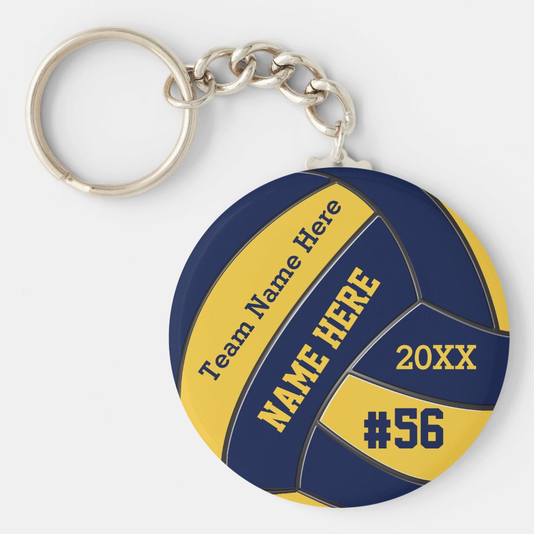 Cheap Personalized Volleyball Keychains Bulk Zazzle
