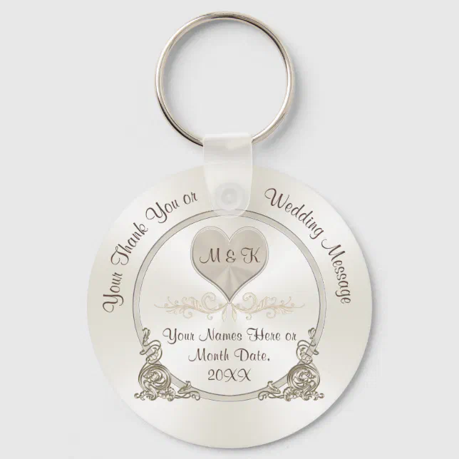 Cheap Personalized Wedding Favors Bulk Discounts Keychain Zazzle Cheap personalized wedding favors bulk discounts keychain zazzle