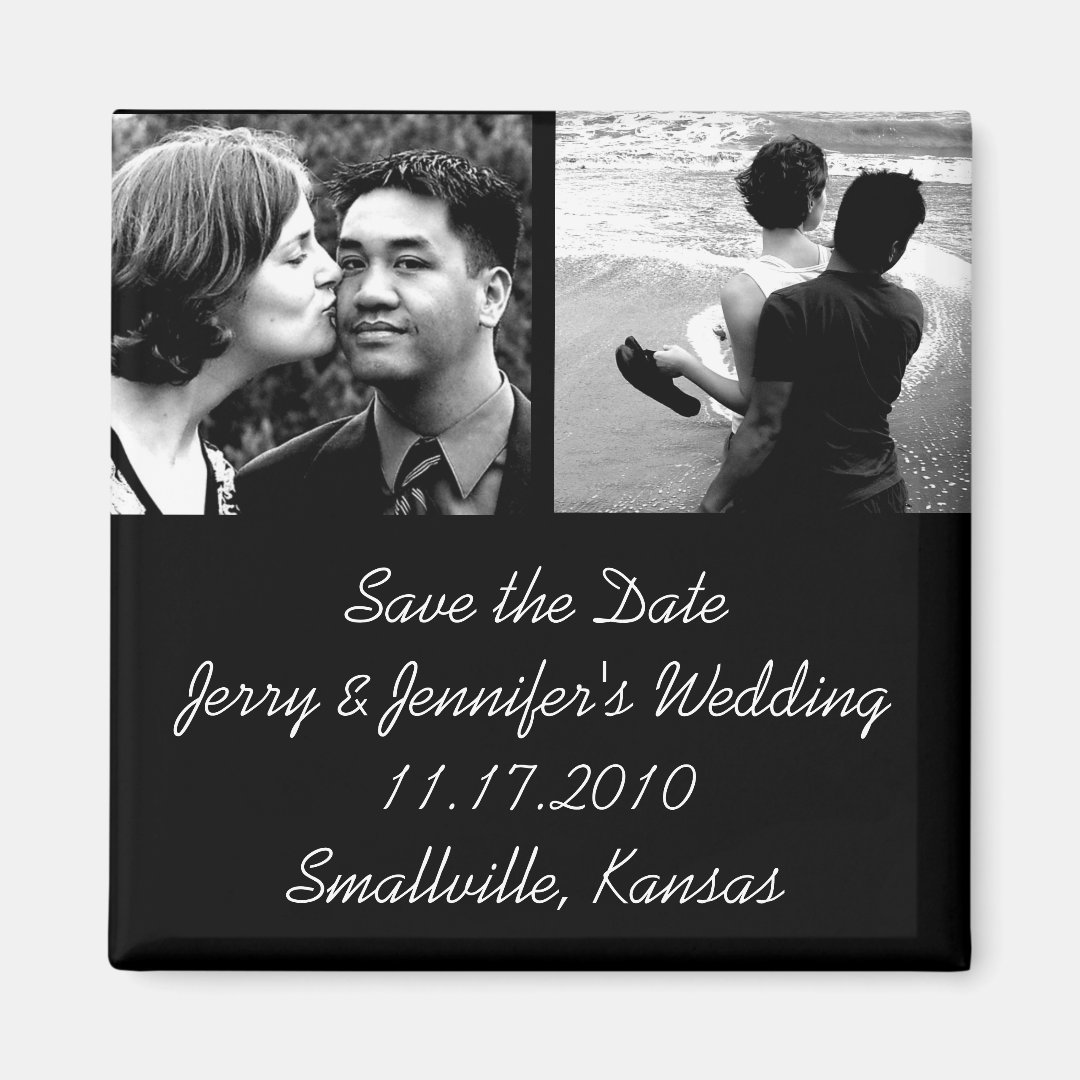 Cheap Save the Date Magnets | Zazzle